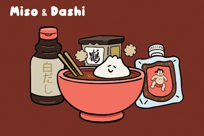 Catégorie de produits miso et dashi