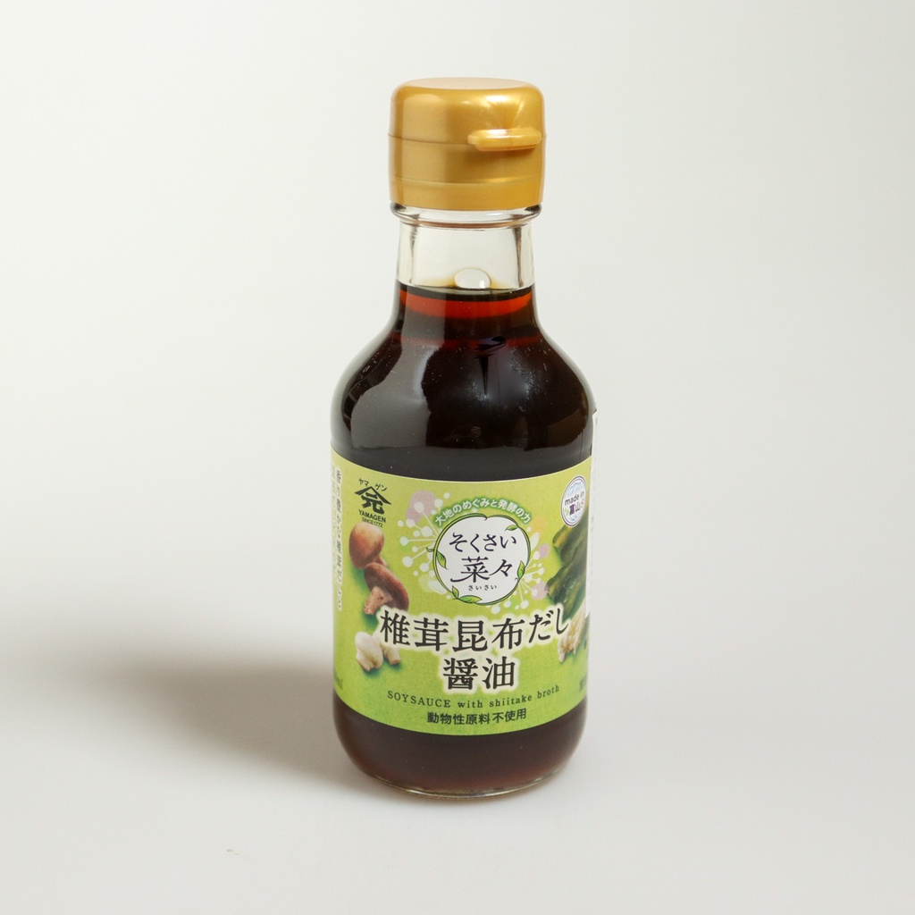 Sauce soja au shiitake