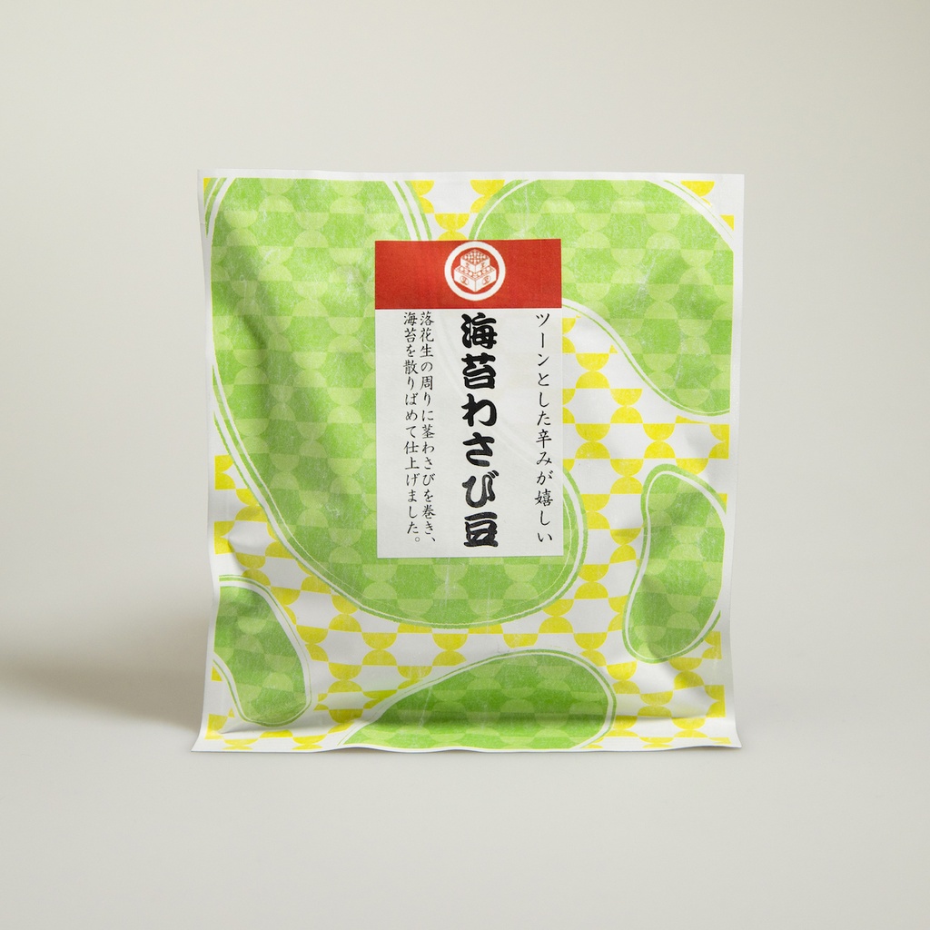 [M002] Biscuits apéritifs aux algues nori et wasabi