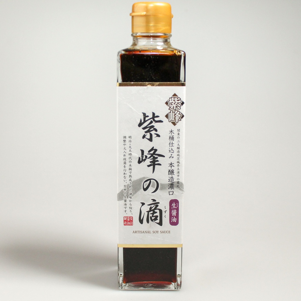 [E030] Unpasteurized Soy Sauce “Shiho no Shizuku”