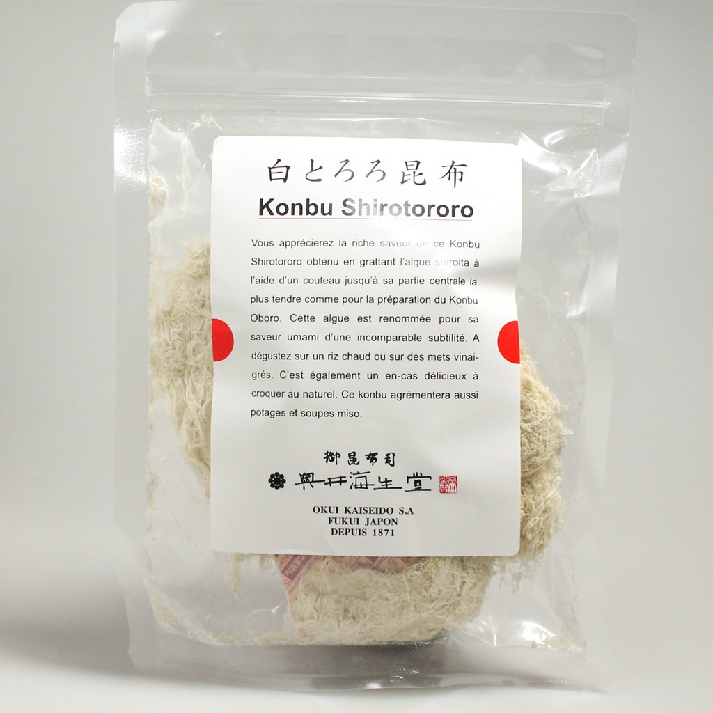 [K013] Kombu white "Shirotororo"