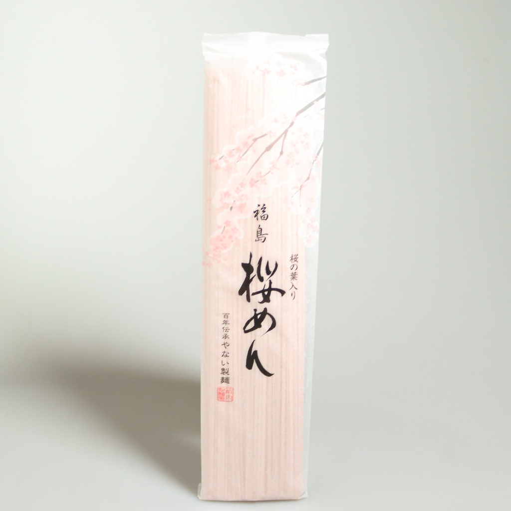 [A032] Somen with cherry blossom leaf "Sakura-men"