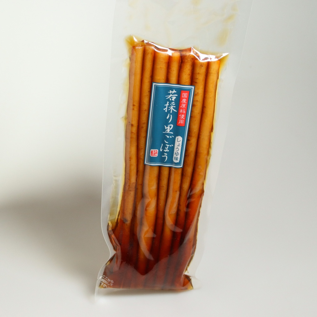 [O010] Young Burdock Root with Soy Sauce