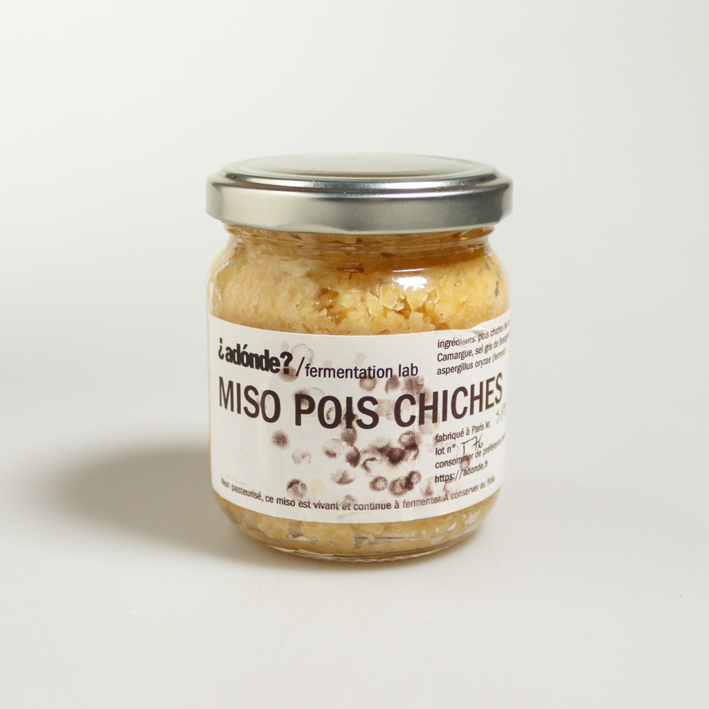 [G038] Miso de pois chiches par Adónde fermentation lab