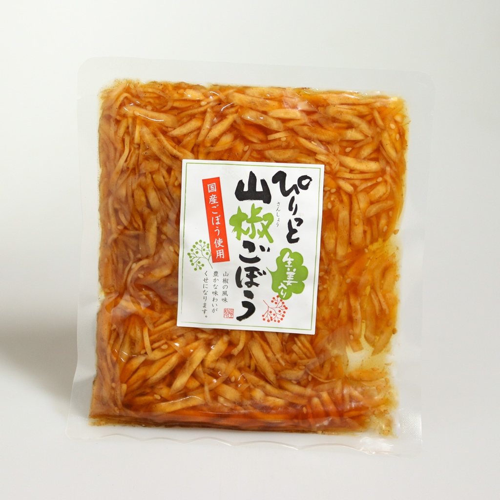 [O013] Burdock Root with Ginger and Sansho Pepper
