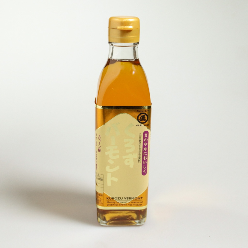 [H033] Vinaigre de riz noir au miel de lavande