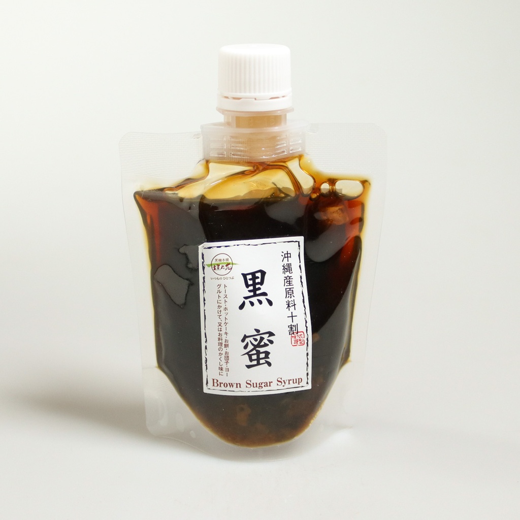 Syrup of sugar black d'Okinawa