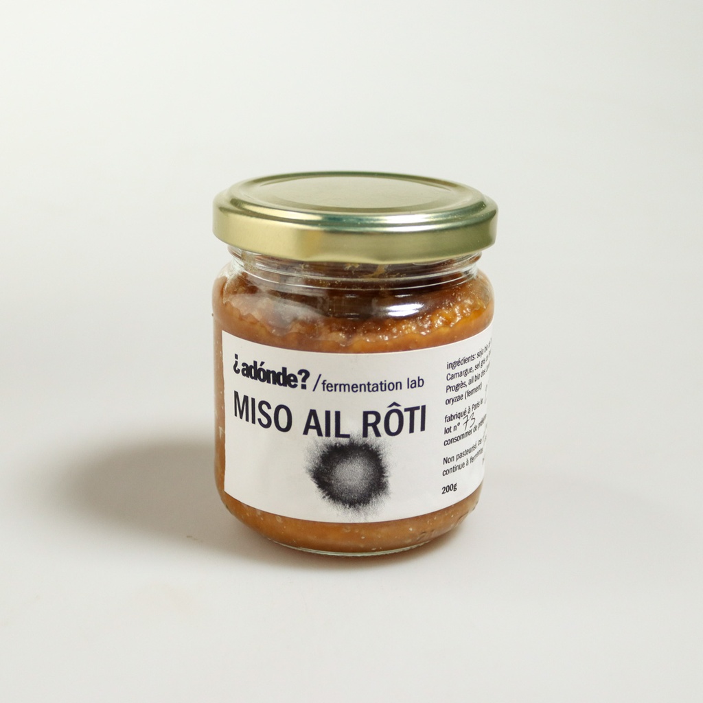 [G043] Miso à l'ail rôti par Adónde fermentation lab