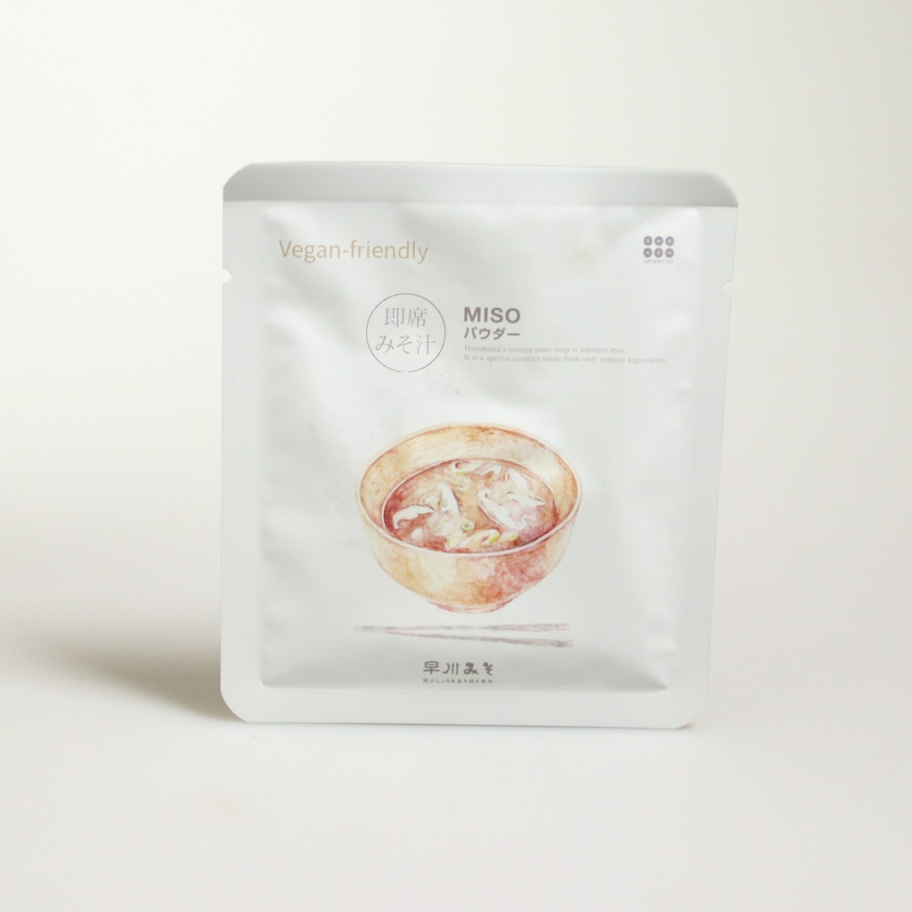 Soupe miso au dashi de shiitake