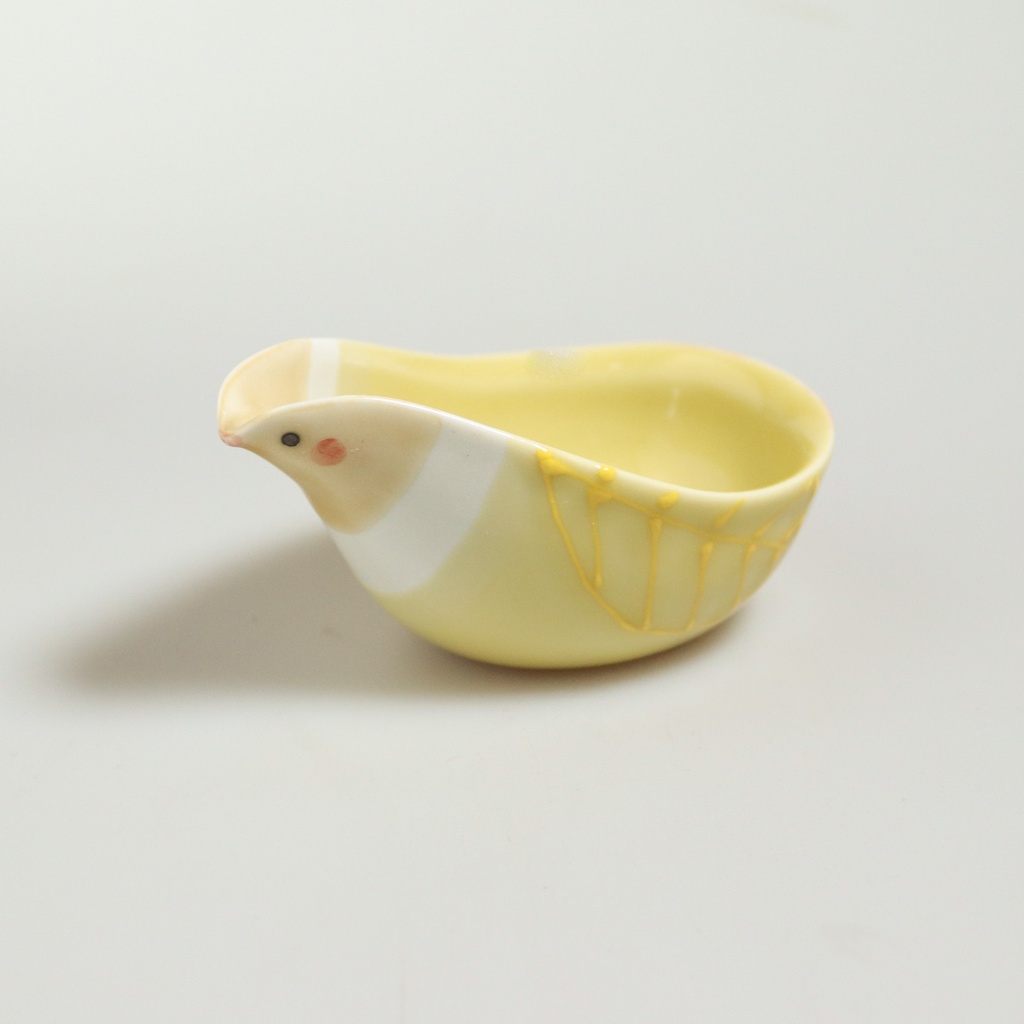 [J073] Bowl "Poule" in porcelain of Hasami