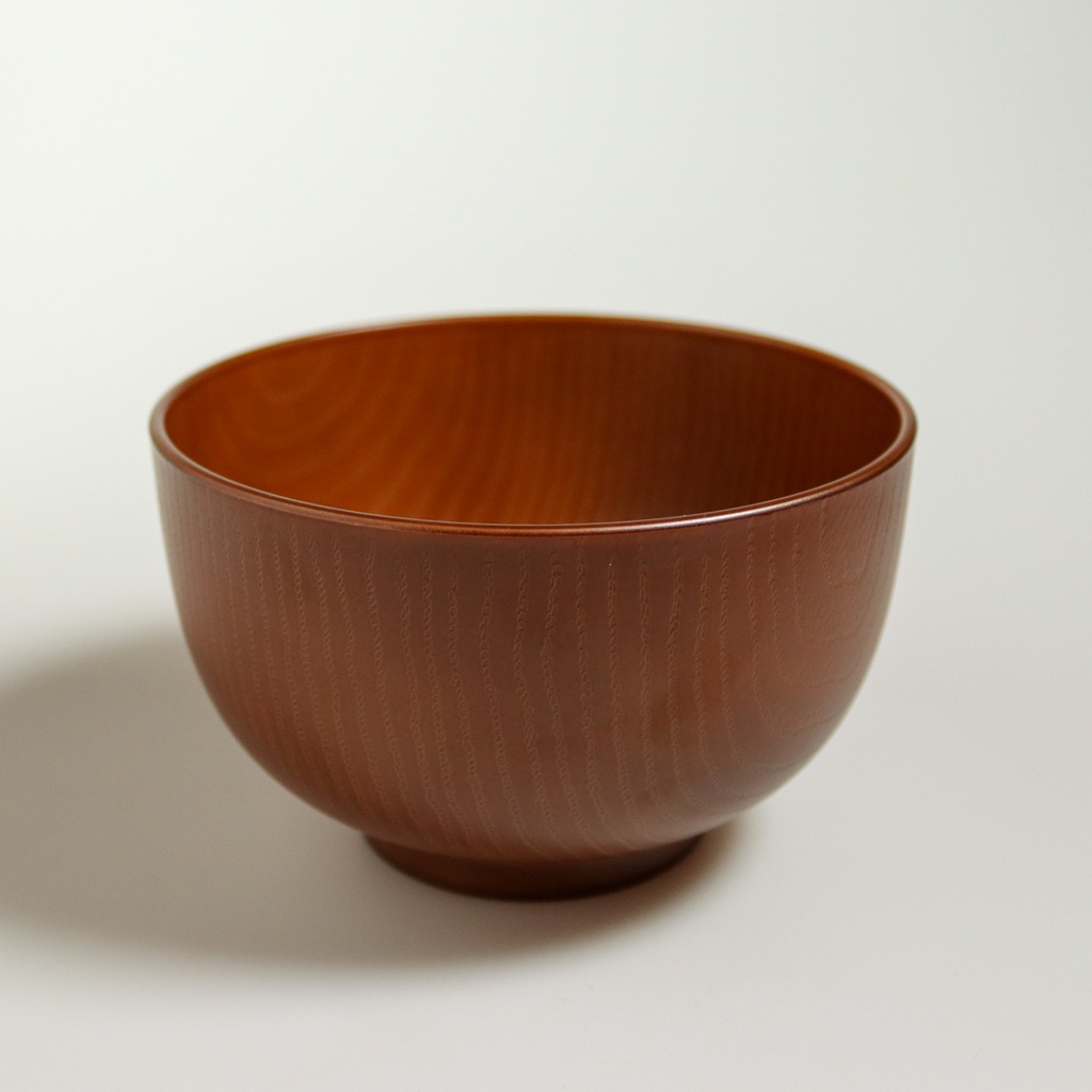 [J086] Bowl brown in résine "Sonori"