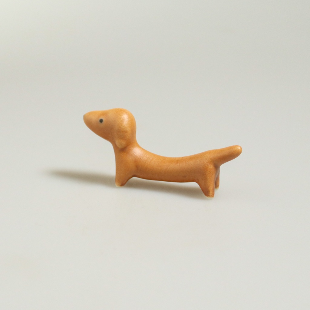 [J104] Repose-baguettes "Teckel" en porcelaine de Hasami