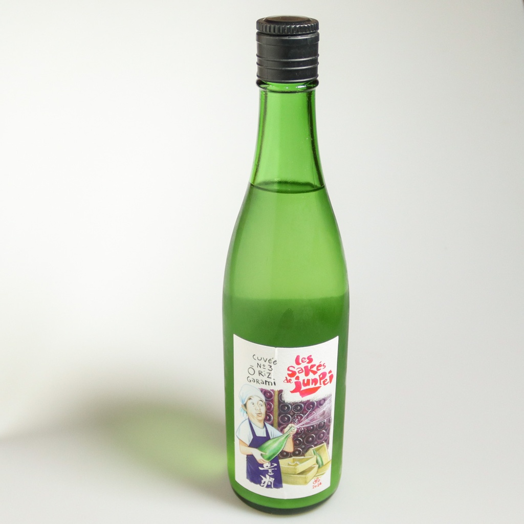 Saké "the sakés of Junpei n°3" Junmai pétillant non pasteurisé