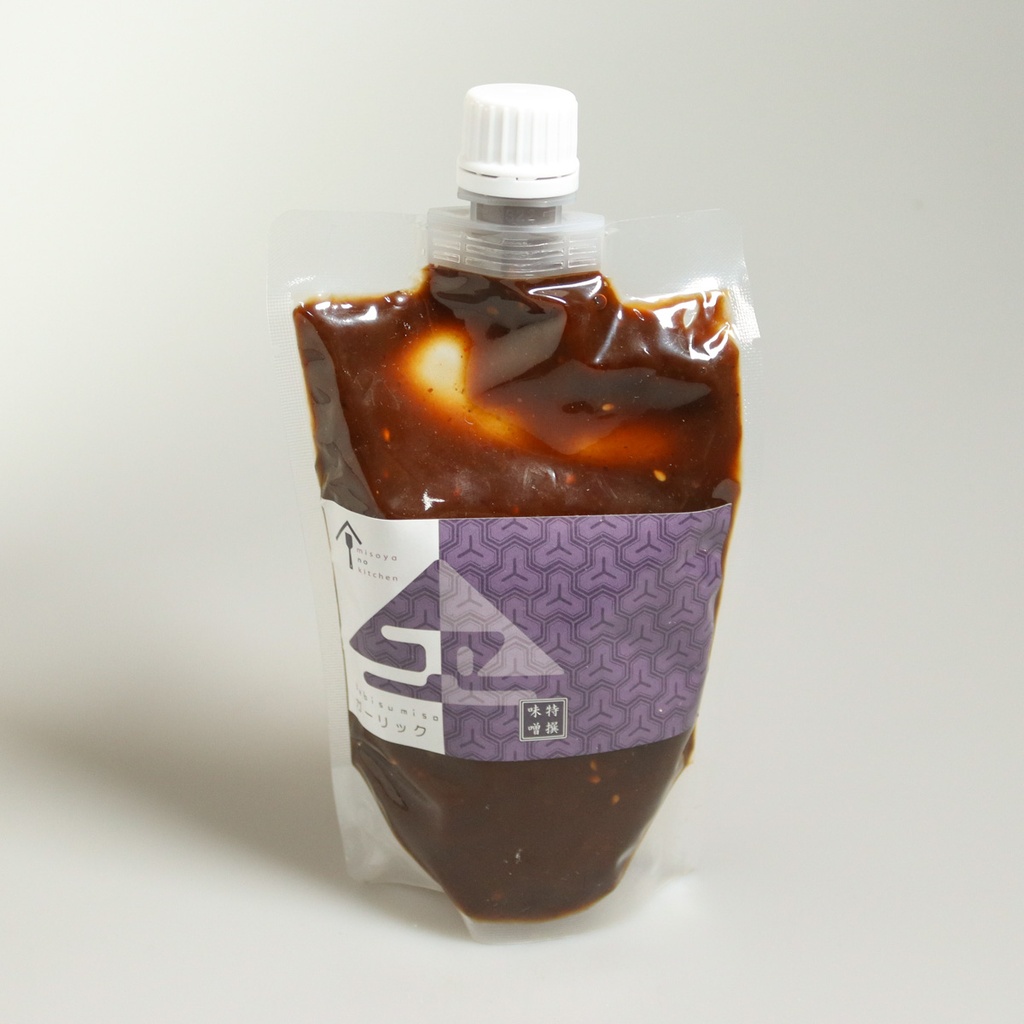 Sauce with miso with garlic