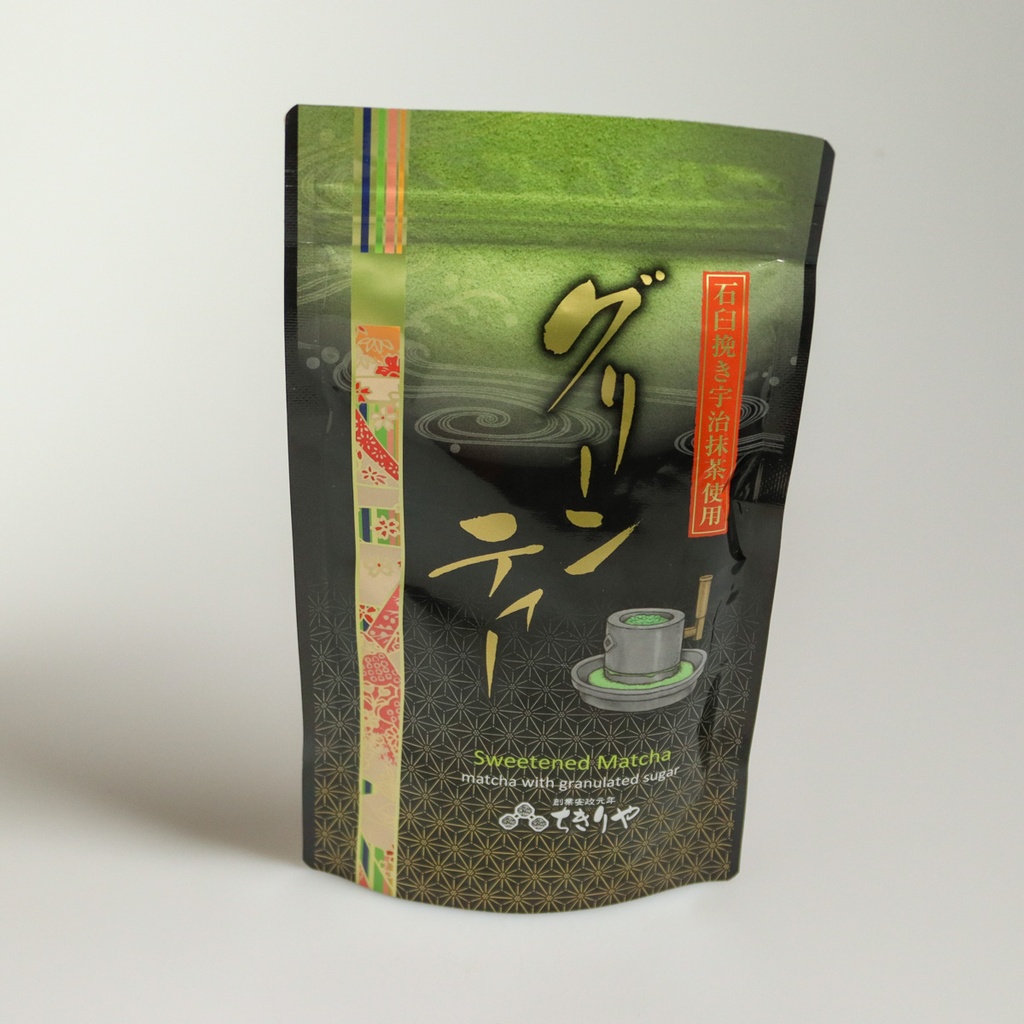 [B038] Matcha mild d'Uji moulu with pierre