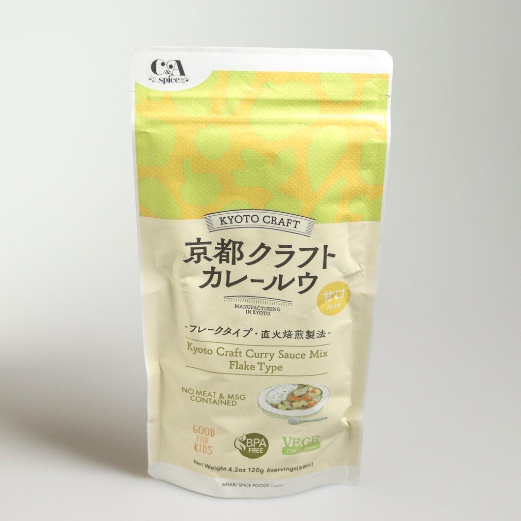 [F091] Curry Roux "Kyoto Craft" Mild
