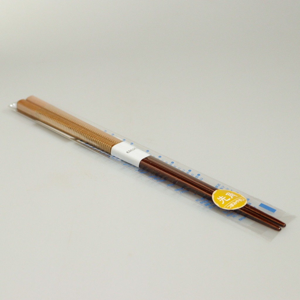 [J336] Chopsticks "Thread" with gold stripes