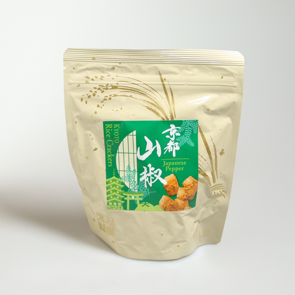[M033] Biscuits de riz craquants au poivre sansho
