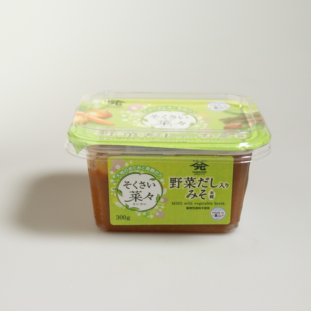 [G067] Miso With Vegetable Stock