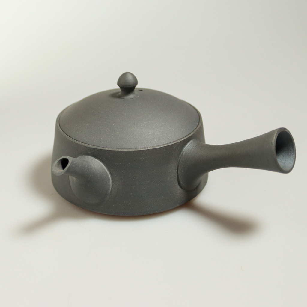 [J364] Tokoname Earthenware Teapot ‘Tomo Daisaku’