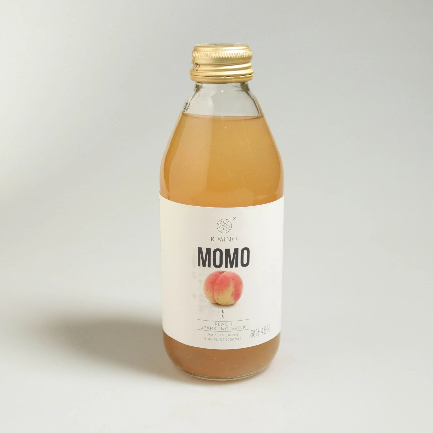 Drink gazeuse with pêche "Kimino"