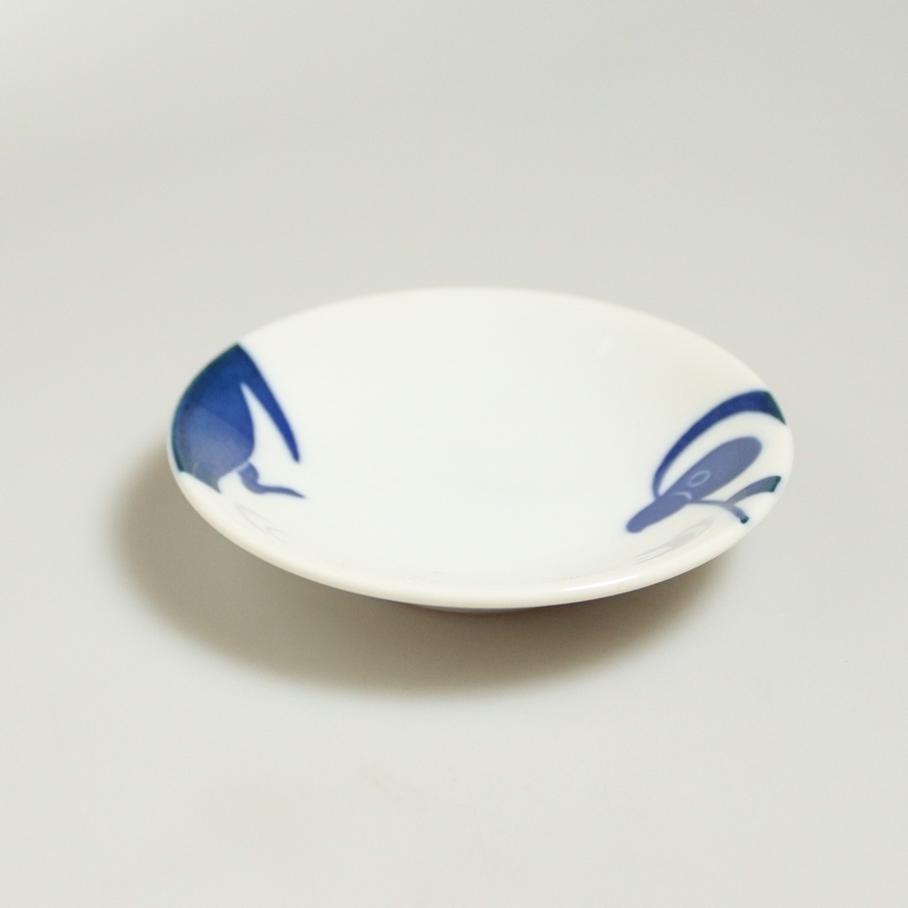 Petite assiette « Mamesara » pingouin