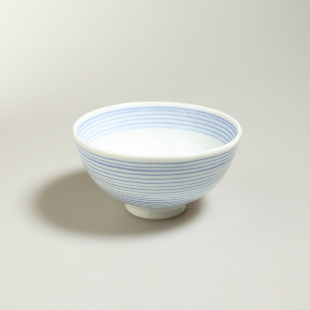 [J423] Rice bowl "Navy Blue"