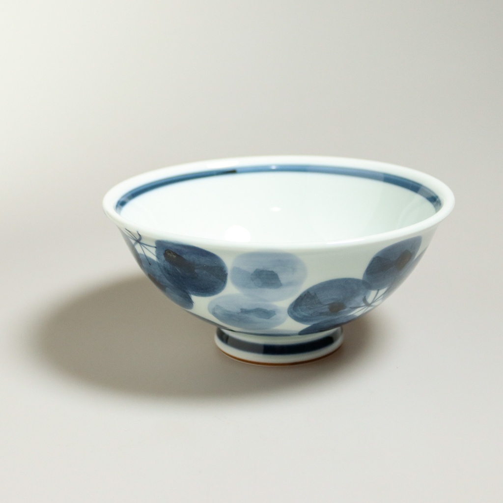 [J443] Large rice bowl "Aibai"