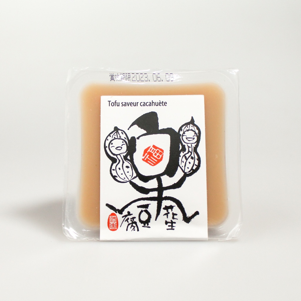 [N003] Tofu au sésame et cacahuète (sesame-blanc)