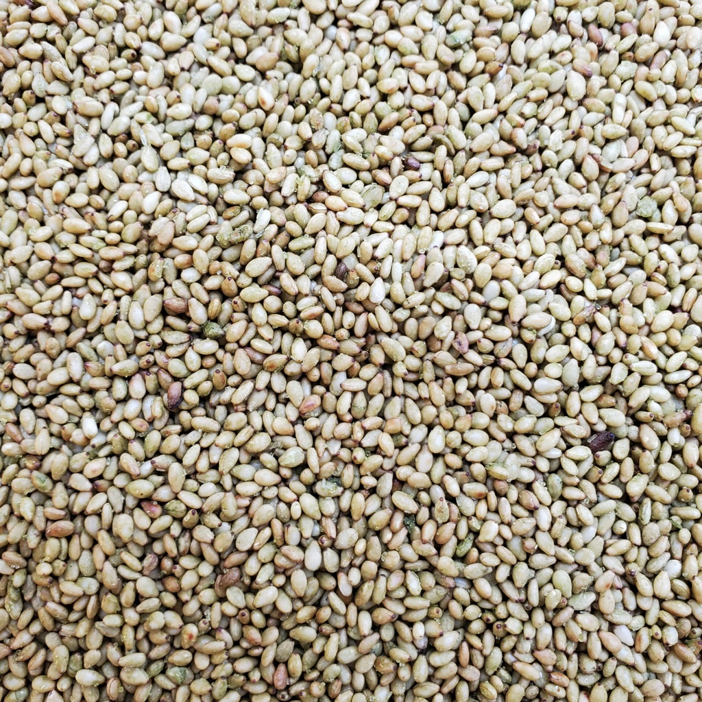 [V010a] Sésame blanc torréfié en vrac (100g)