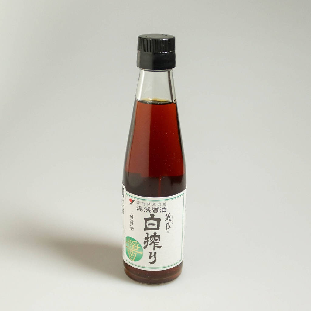 [E119] Sauce soja blanche vieillie en fût de cèdre
