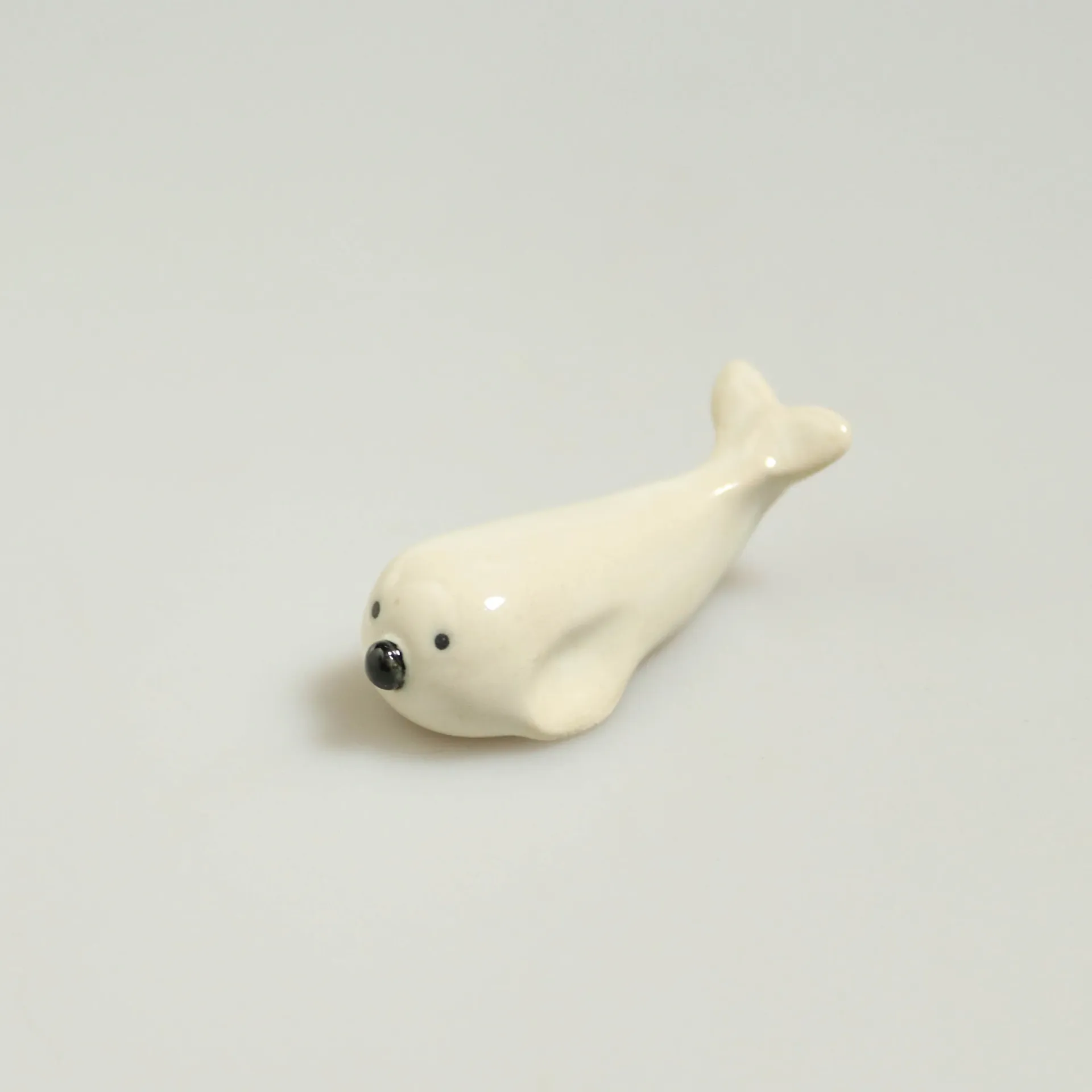 Mino Ceramic "Seal" Chopstick Rest