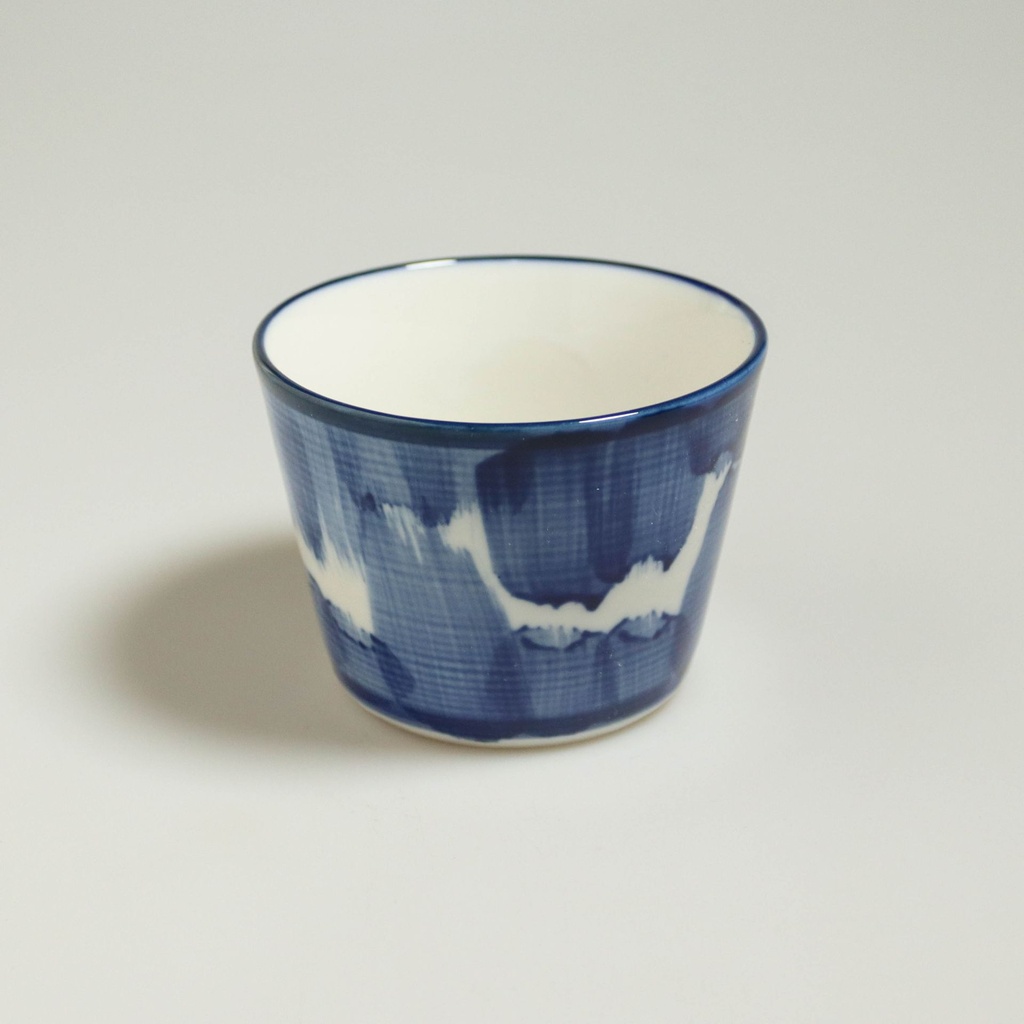 Bol bleu "Hake" en porcelaine